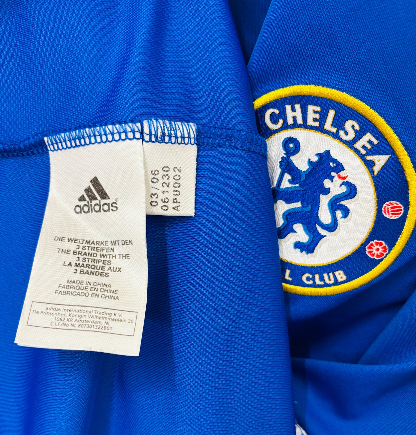 2006 2007 Chelsea Adidas Home Football Shirt DROGBA 11 Mens XL
