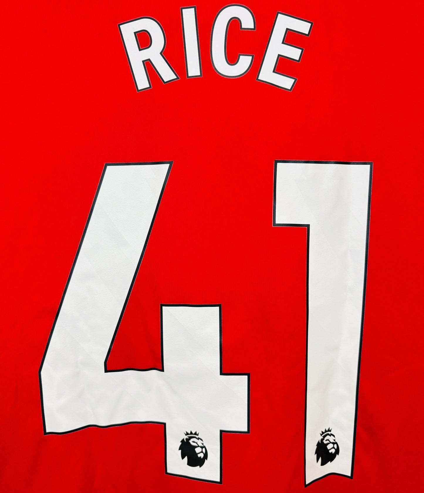 2024 2025 Arsenal Adidas Home Football Shirt RICE 41 Men's Large