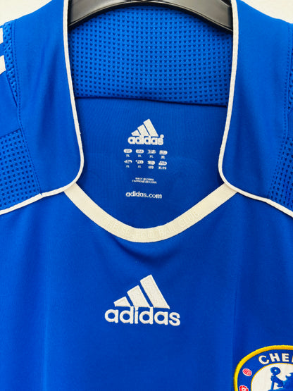 2006 2007 Chelsea Adidas Home Football Shirt DROGBA 11 Mens XL