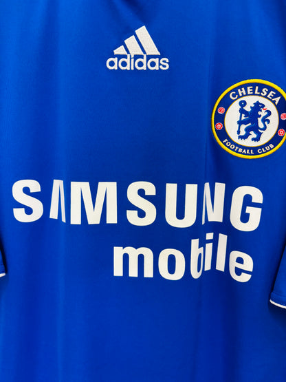 2006 2007 Chelsea Adidas Home Football Shirt DROGBA 11 Mens XL