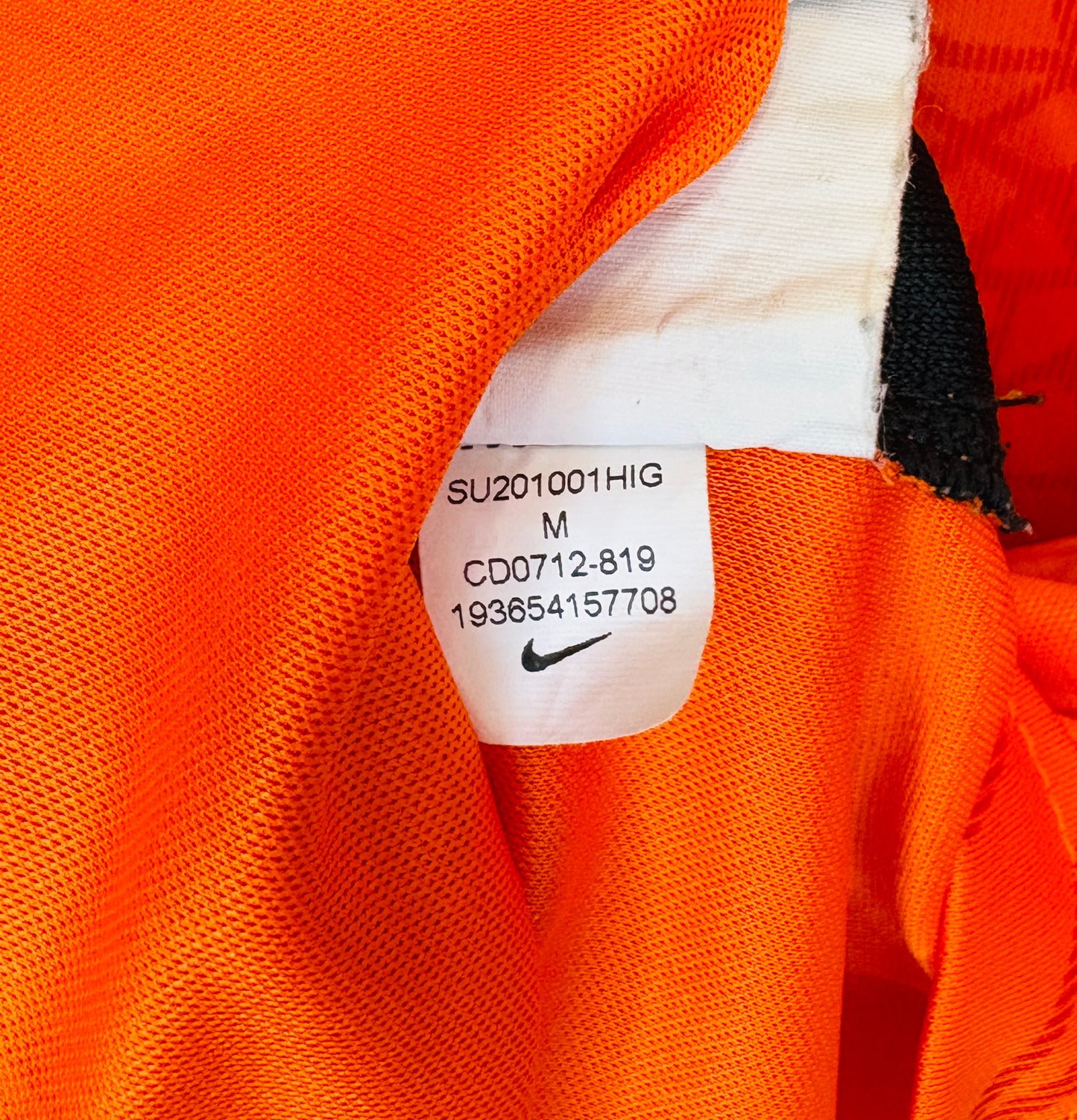 2020 2021 Netherlands Nike Home Football Shirt MEMPHIS 10 Men's Medium