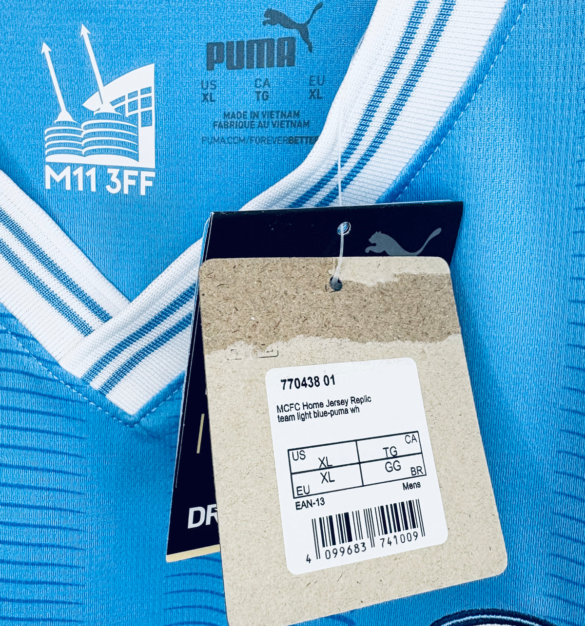 BNWT 2023 2024 Manchester City Puma Home Football Shirt FODEN 47 Men's XL