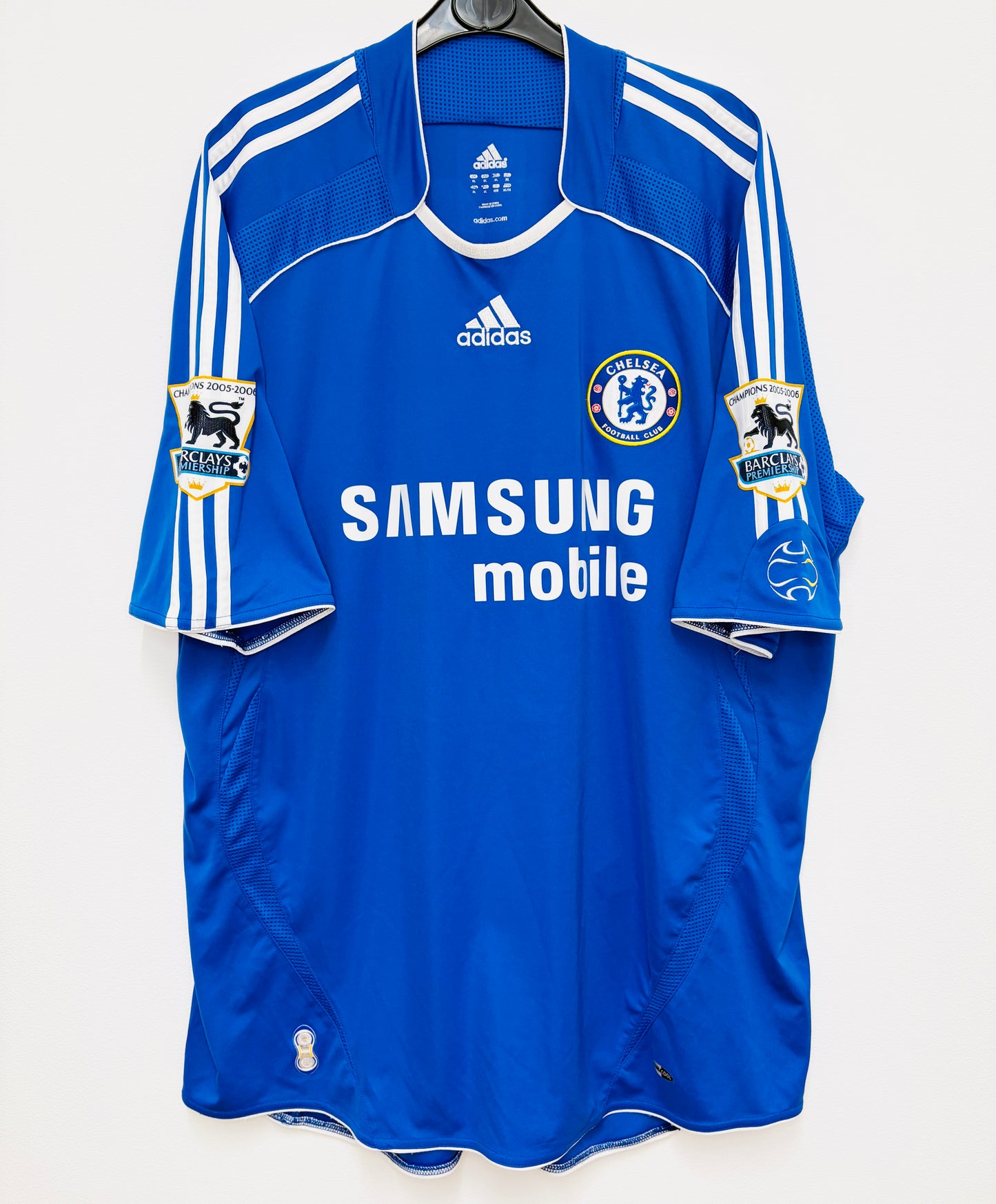 2006 2007 Chelsea Adidas Home Football Shirt DROGBA 11 Mens XL