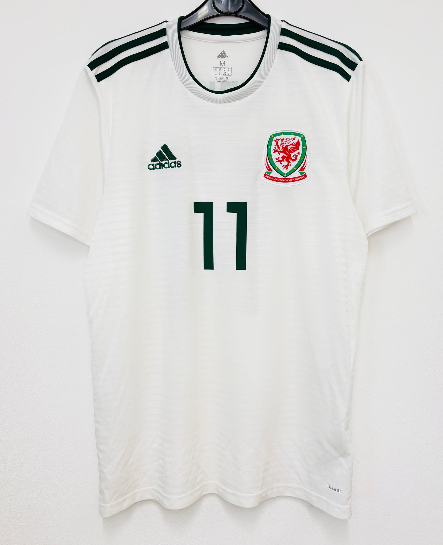 2018 2019 Wales Adidas Away Football Shirt BALE 11 Mens Medium