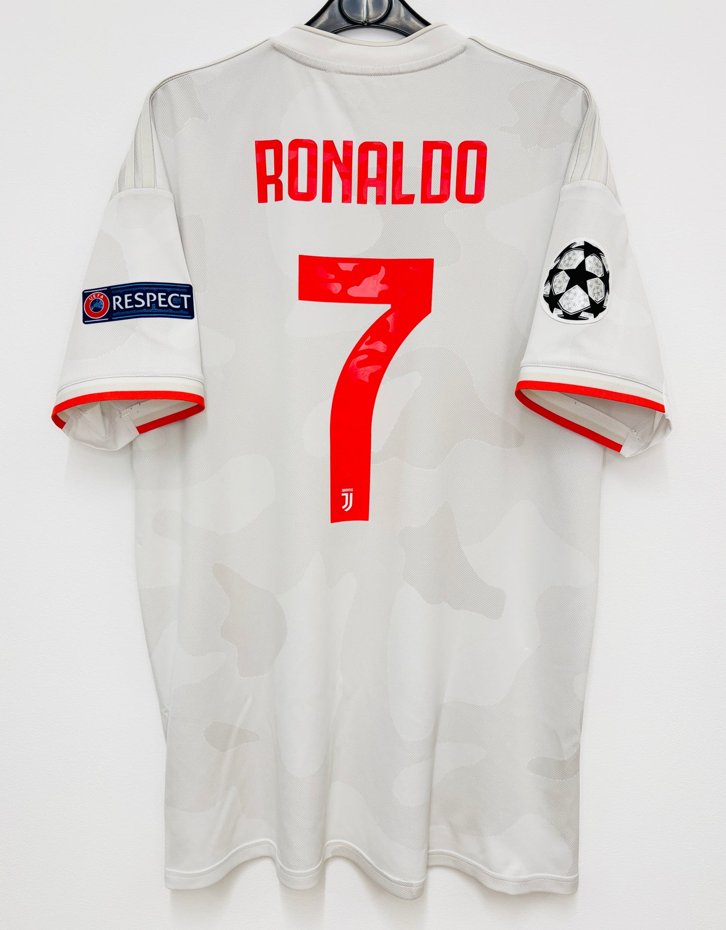 2019 2020 Juventus Adidas Away UCL Football Shirt RONALDO 7 Men's Large