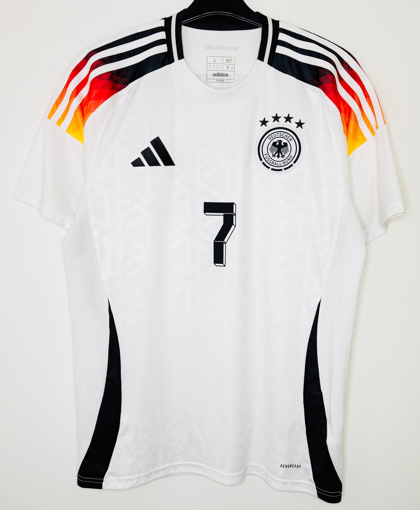 2024 2025 Germany Adidas Home Football Shirt HAVERTZ 7 Men's Large