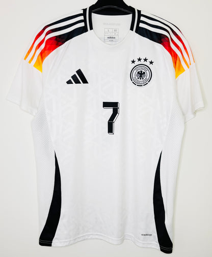 2024 2025 Germany Adidas Home Football Shirt HAVERTZ 7 Men's Large