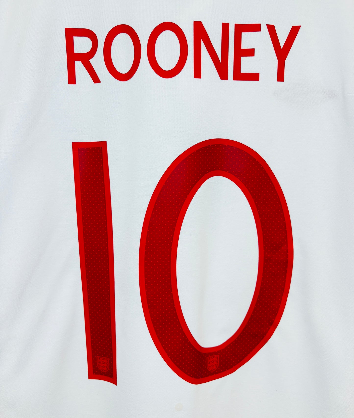 2009 2010 England Umbro Home Football Shirt ROONEY 10 Men's XL