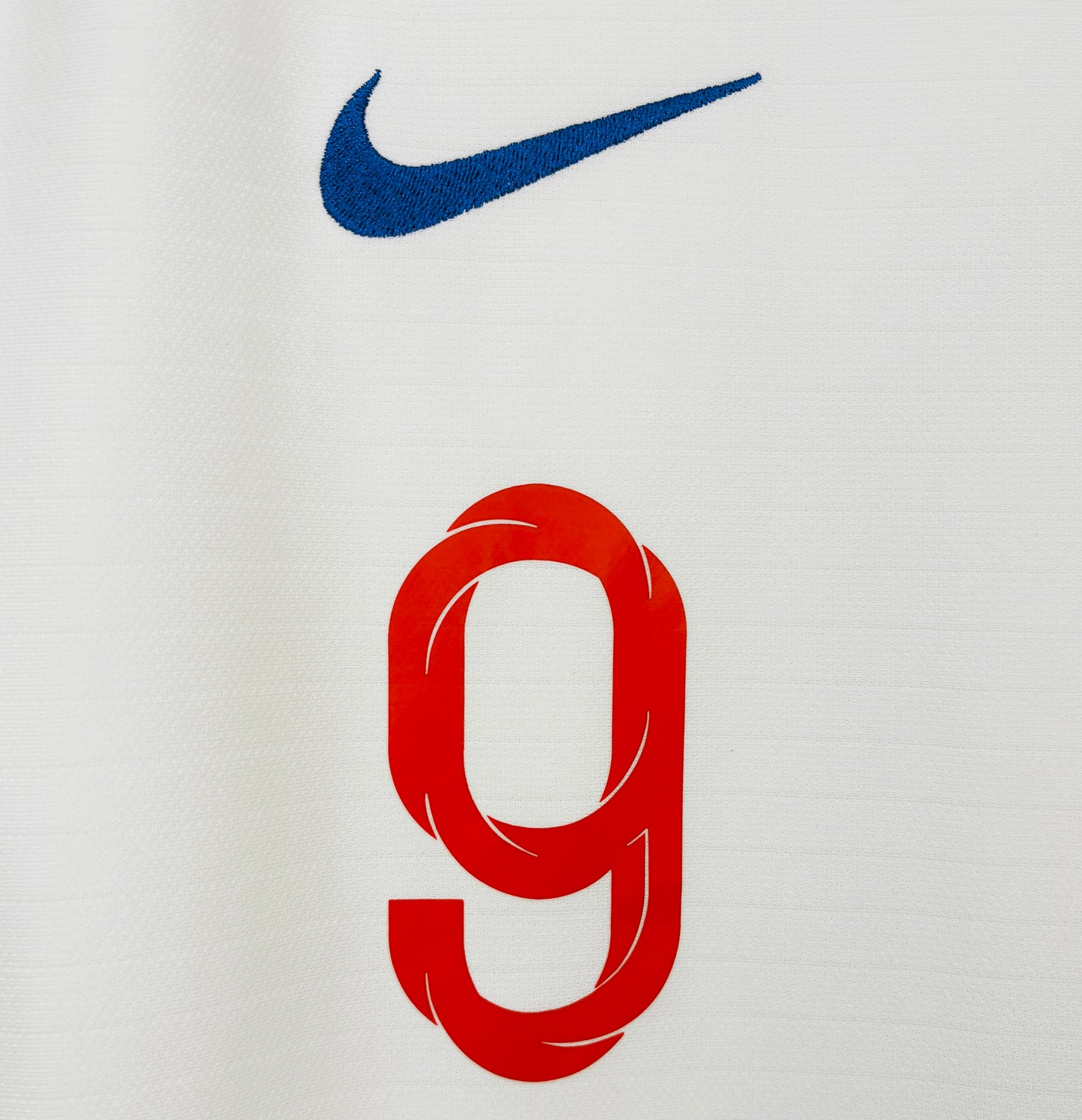 2018 2019 England Nike Home Football Shirt KANE 9 Men's Large