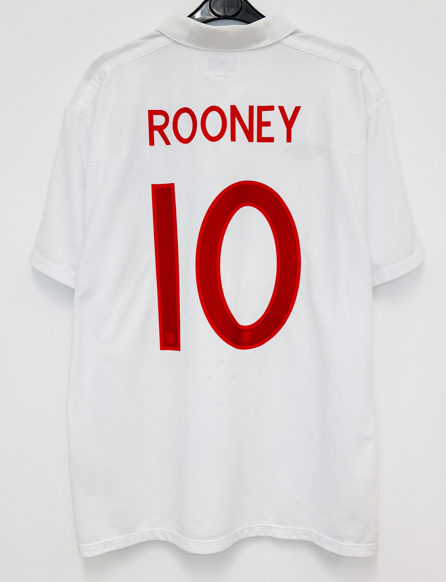 2009 2010 England Umbro Home Football Shirt ROONEY 10 Men's XL