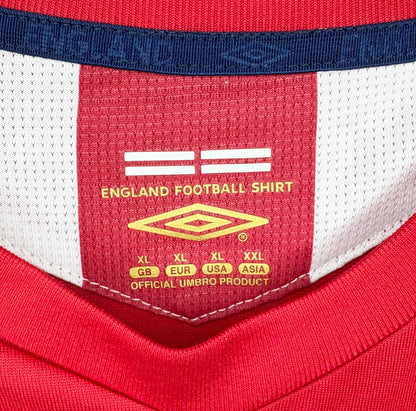 2006 2008 England Umbro Away Football Shirt BECKHAM 7 Men's XL