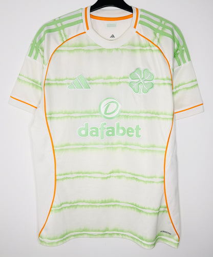 2025 2026 Celtic Adidas 3rd Football Shirt DAIZEN 38 Men's Large