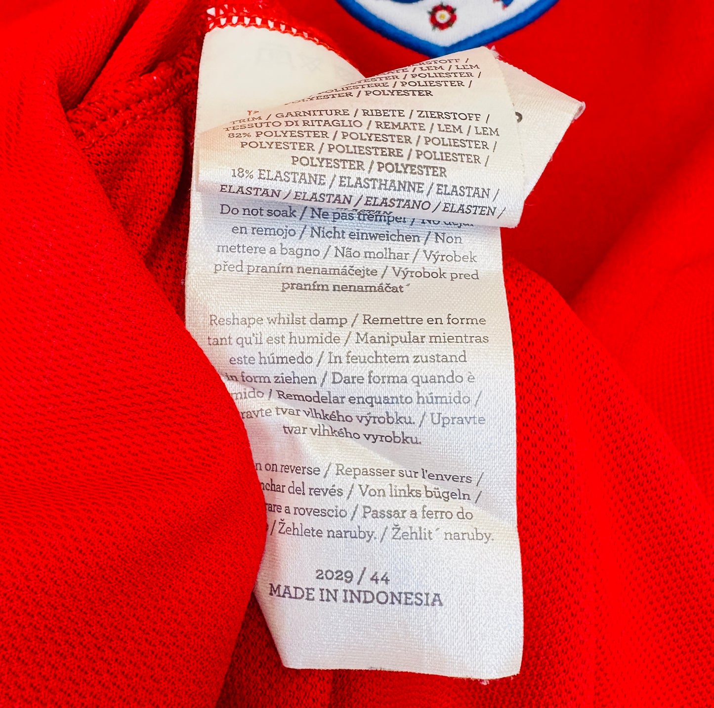 2010 2011 England Away World Cup Umbro L/S Football Shirt ROONEY 10 Men’s Large