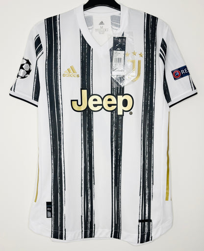 BNWT 2020 2021 Juventus Adidas Home Authentic Football Shirt RONALDO 7 Men's Large