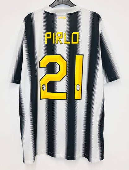 2011 2012 Juventus Nike Home Football Shirt PIRLO 21 Men's XXL