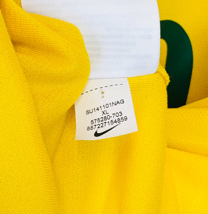 2014 2015 Brazil Nike Home Football Shirt NEYMAR JR 10 Men's XL