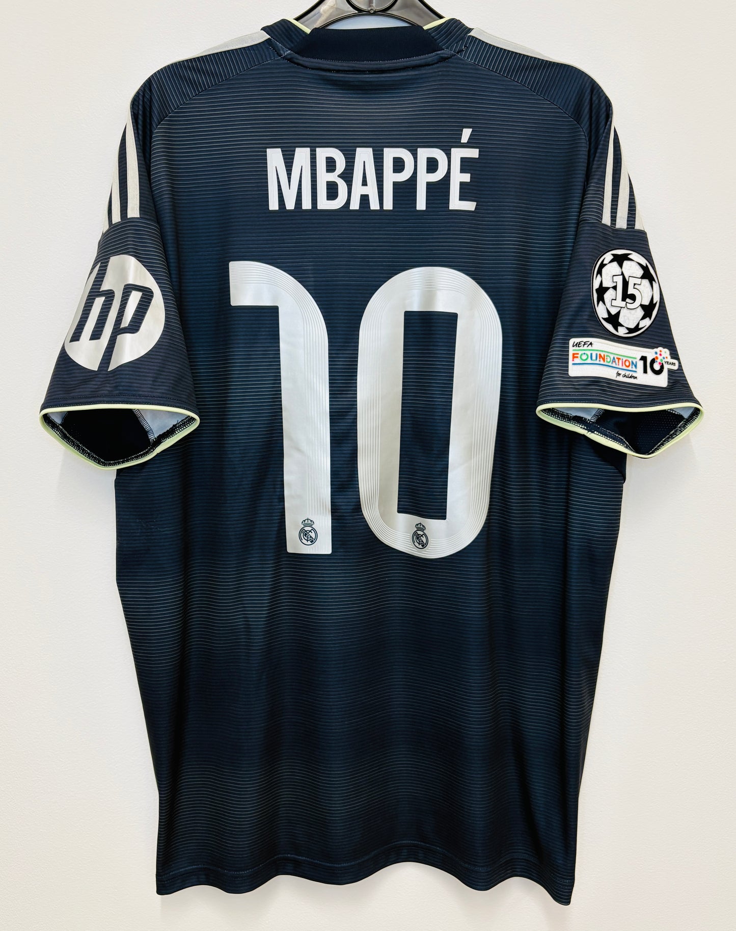 2025 2026 Real Madrid Adidas Away UCL Football Shirt MBAPPE 10 Men's Large