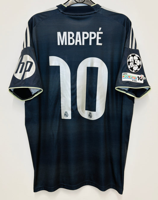 2025 2026 Real Madrid Adidas Away UCL Football Shirt MBAPPE 10 Men's Large