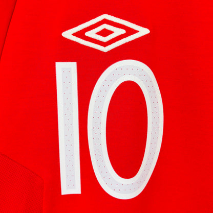2010 2011 England Umbro Away Football Shirt ROONEY 10 Men's Medium