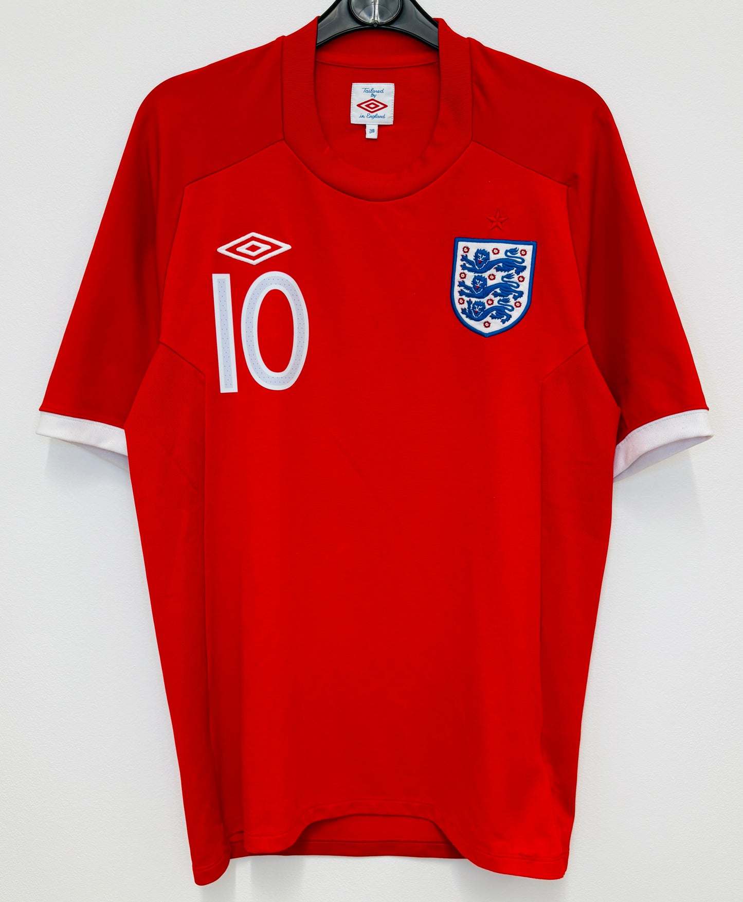 2010 2011 England Umbro Away Football Shirt ROONEY 10 Men's Medium