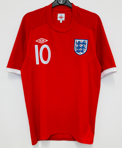 2010 2011 England Umbro Away Football Shirt ROONEY 10 Men's Medium