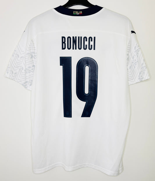 2020 2021 Italy Puma Away Football Shirt BONUCCI 19 Men's Large