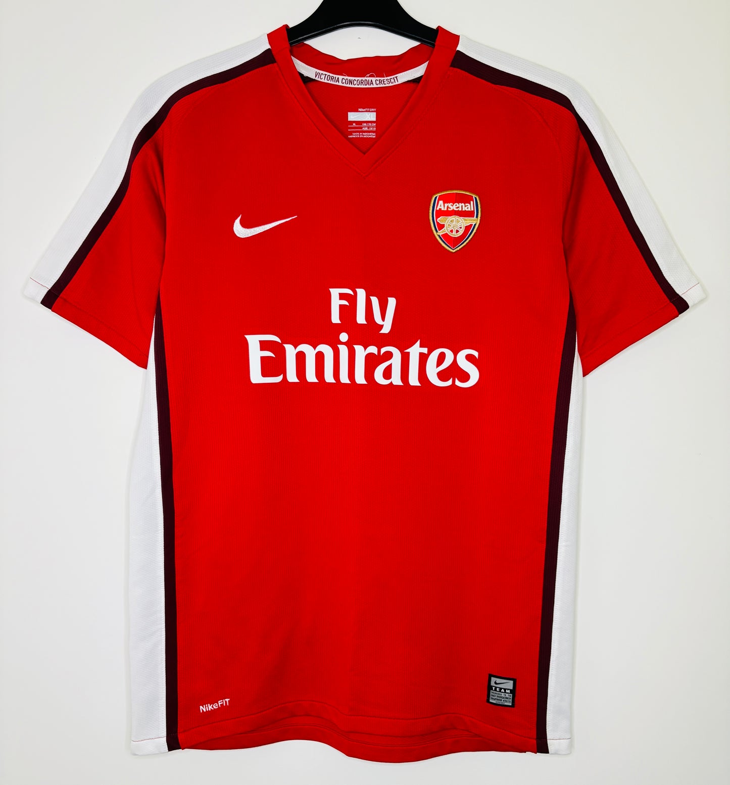 2008 2010 Arsenal Nike Home Football Shirt FABREGAS 4 Kids 13-15 Years