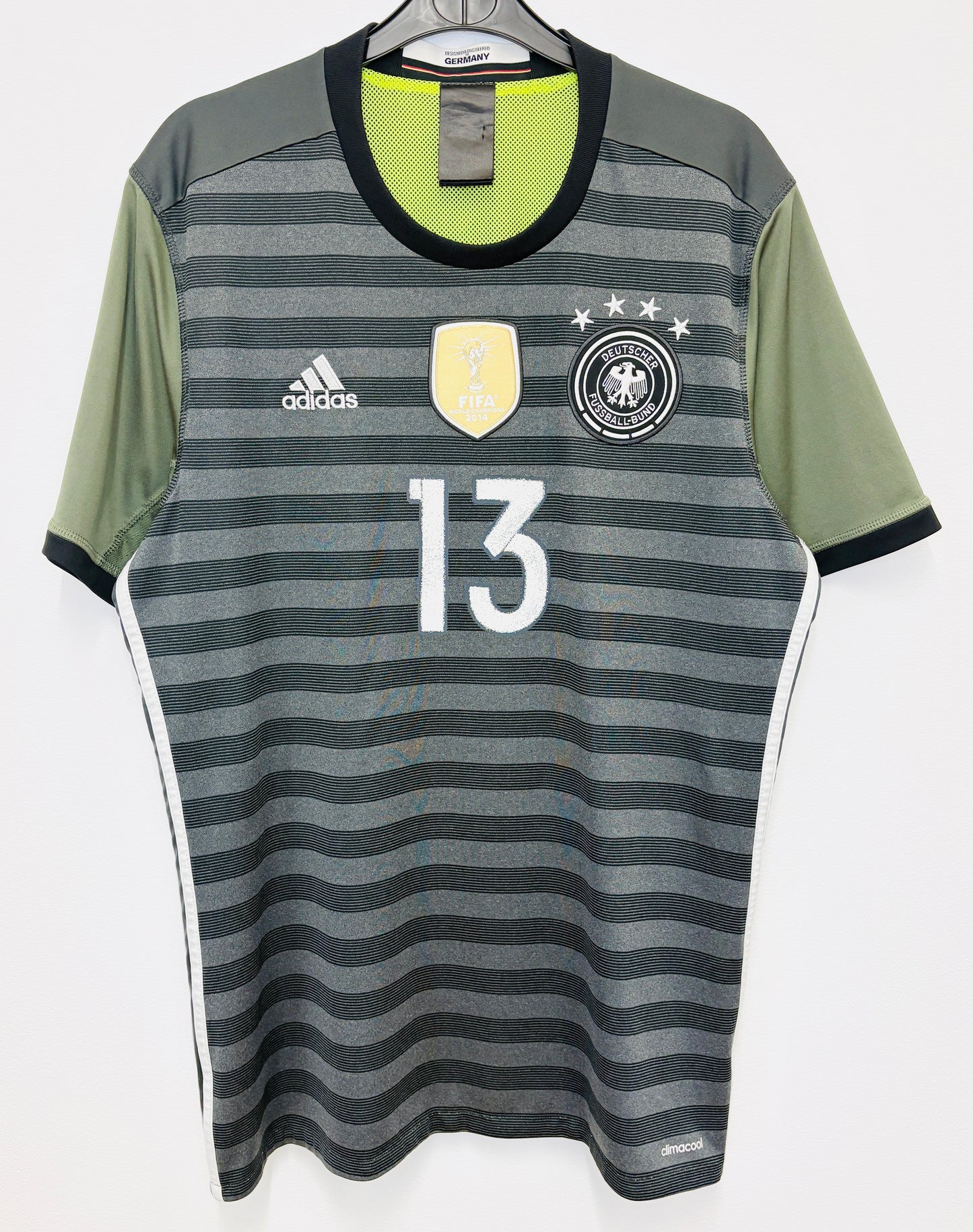 2016 2017 Germany Adidas Away Football Shirt MULLER 13 Mens Large