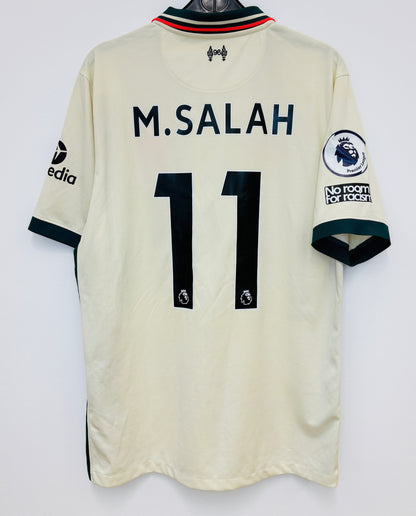 2021 2022 Liverpool Nike Away Football Shirt M. SALAH 11 Men's Large