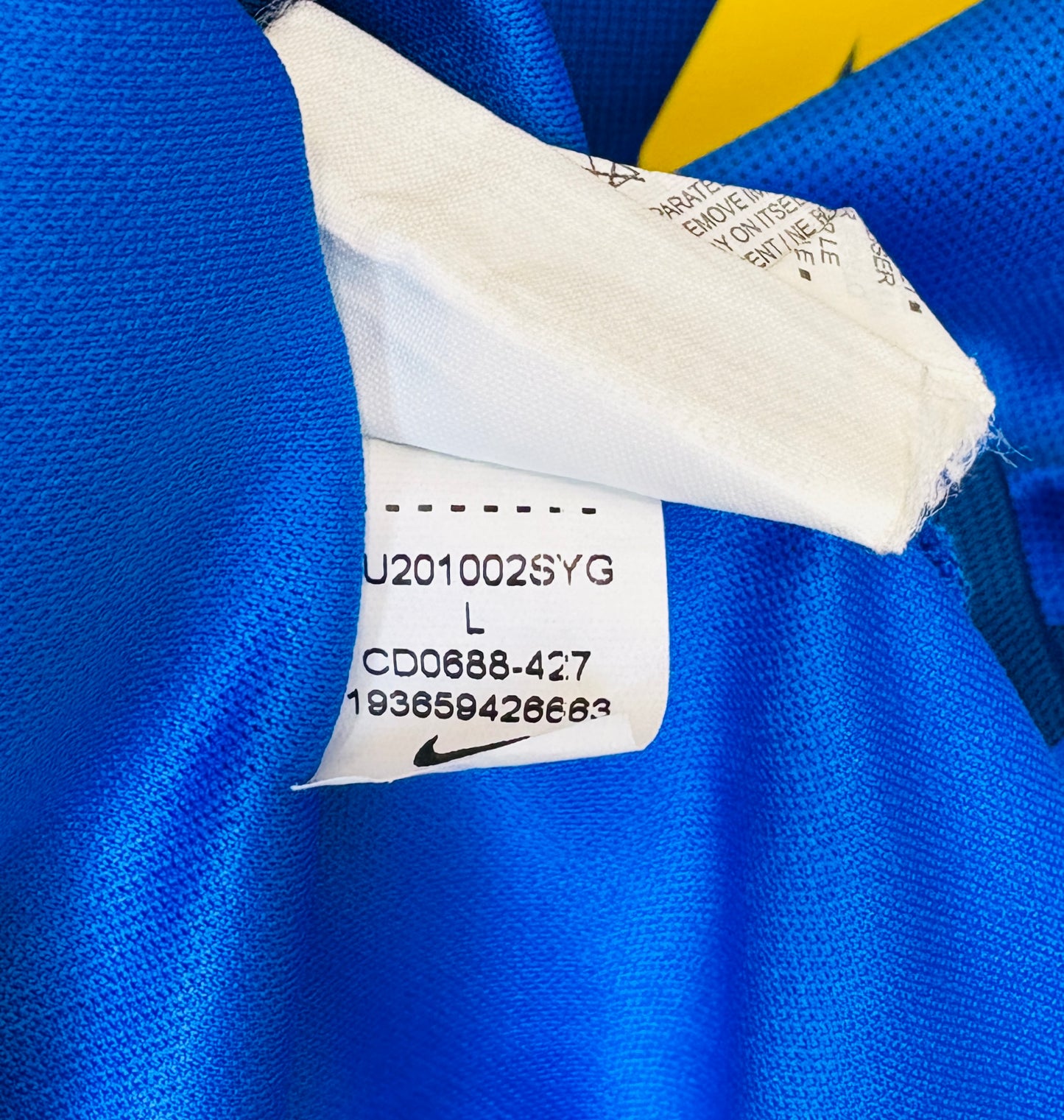 2020 2021 Brazil Nike Away Football Shirt MARQUINHOS 4 Men's Large