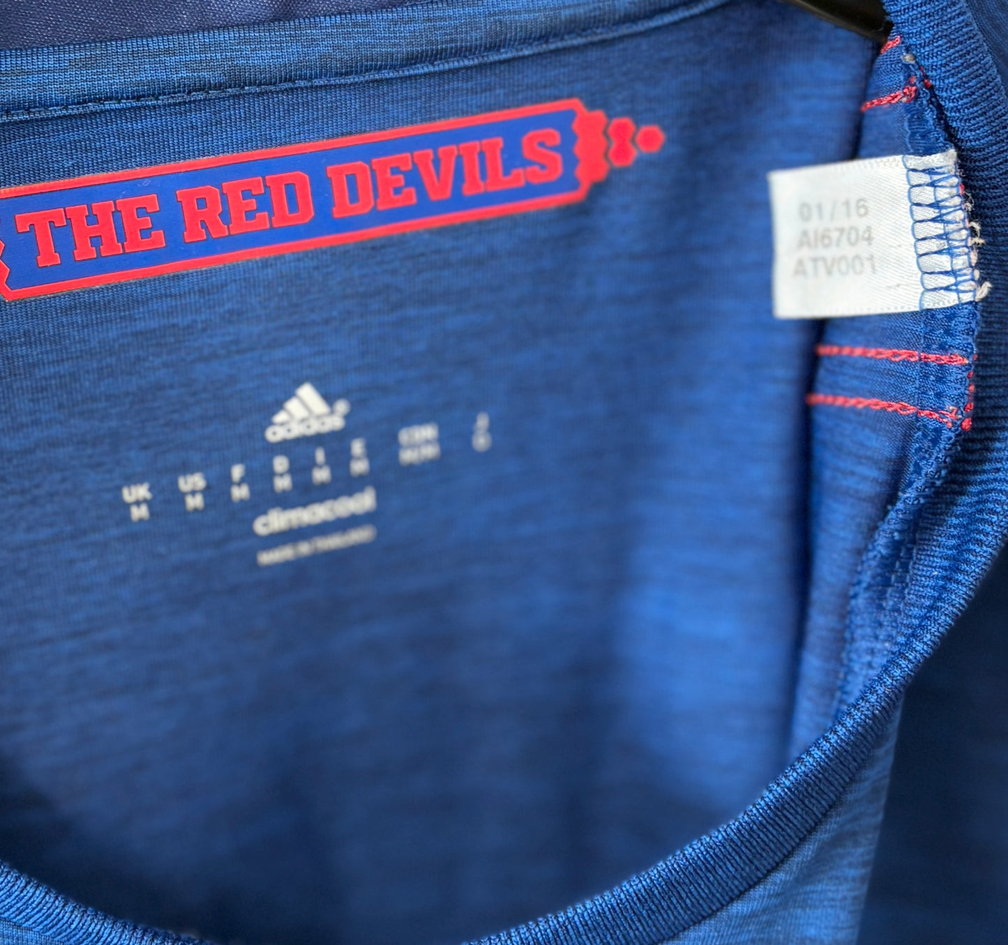 2016 2017 Manchester United Adidas Away Football Shirt IBRAHIMOVIC 9 Men's Medium