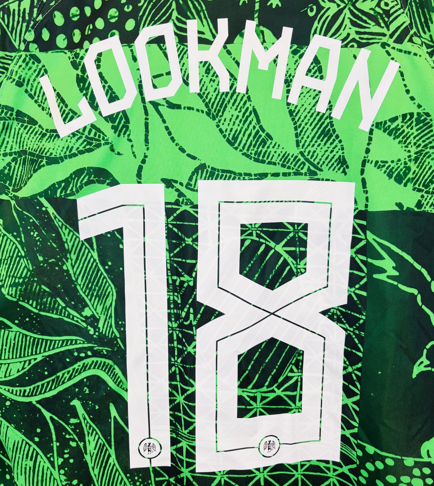 2022 2023 Nigeria Nike Home Football Shirt LOOKMAN 18 Men's Large
