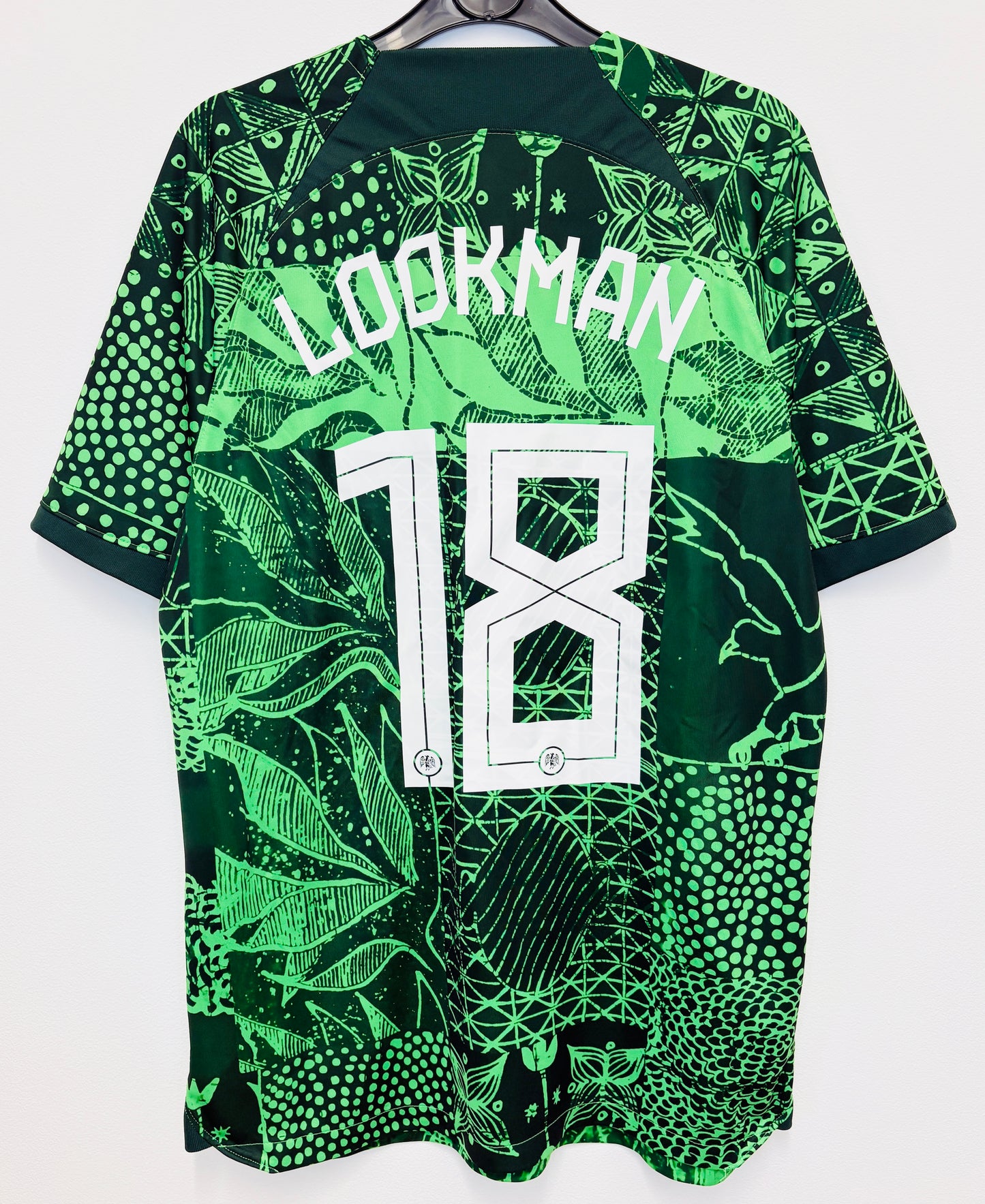 2022 2023 Nigeria Nike Home Football Shirt LOOKMAN 18 Men's Large