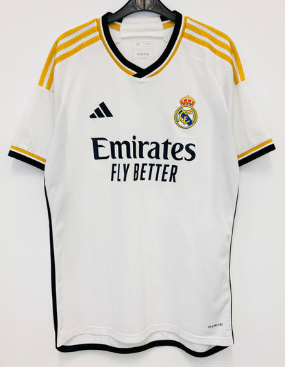2023 2024 Real Madrid Adidas Home Football Shirt BELLINGHAM 5 Men's Medium