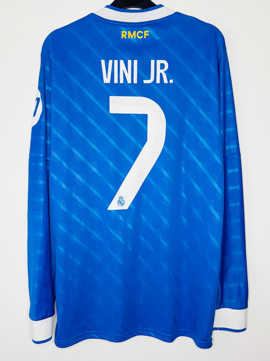 2025 2026 Real Madrid Adidas 3rd Football Shirt VINI JR 7 Men's Large