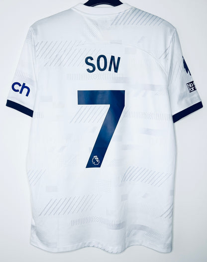 2023 2024 Tottenham Hotspurs Nike Home Football Shirt SON 7 Men's Large