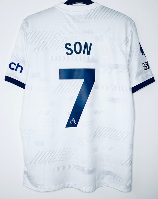 2023 2024 Tottenham Hotspurs Nike Home Football Shirt SON 7 Men's Large