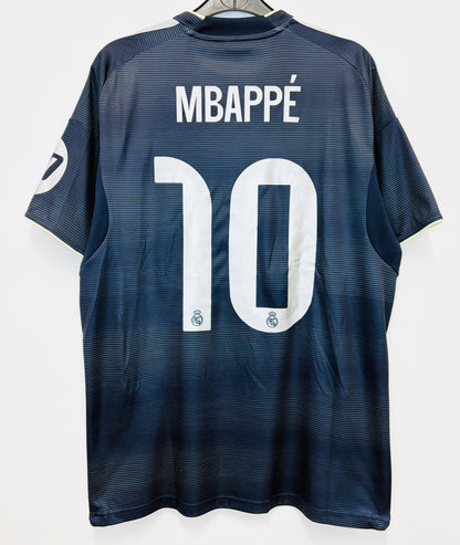 2025 2026 Real Madrid Adidas Away Football Shirt MBAPPE 10 Men's Medium