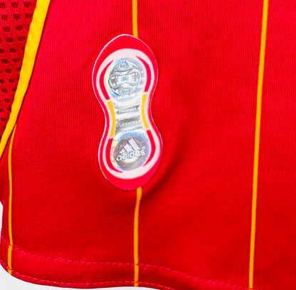 2006 2008 Spain Adidas Home Football Shirt F. TORRES 9 Mens Medium