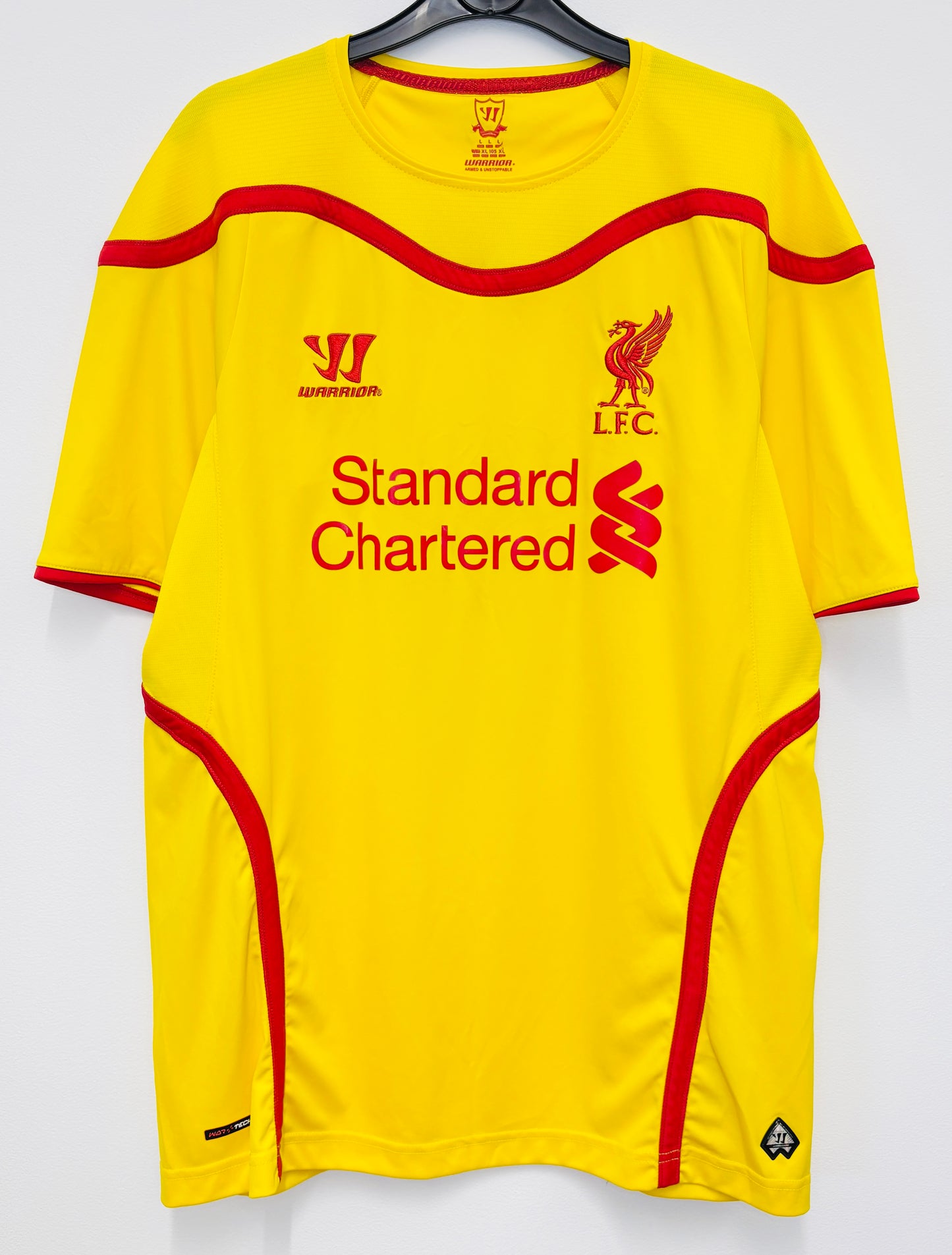 2014 2015 Liverpool Nike Away Football Shirt GERRARD 8 Men's Large