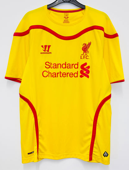 2014 2015 Liverpool Nike Away Football Shirt GERRARD 8 Men's Large