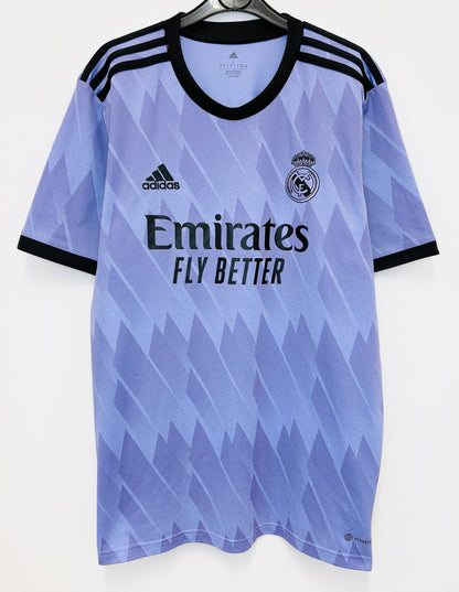 2022 2023 Real Madrid Adidas Away Football Shirt CAMAVINGA 12 Men's Large