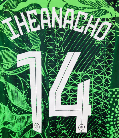 2022 2023 Nigeria Nike Home Football Shirt IHEANACHO 14 Men's XL