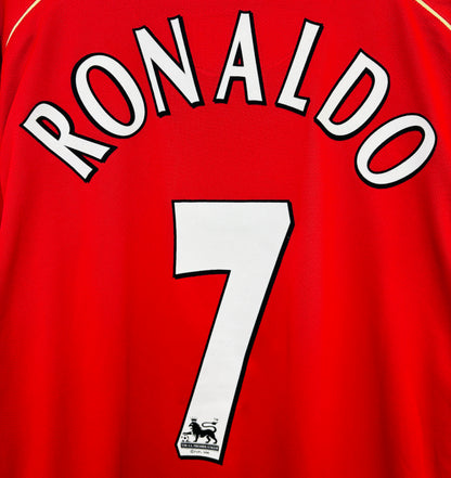 2006 2007 Manchester United Nike Home Football Shirt RONALDO 7 Men's XL