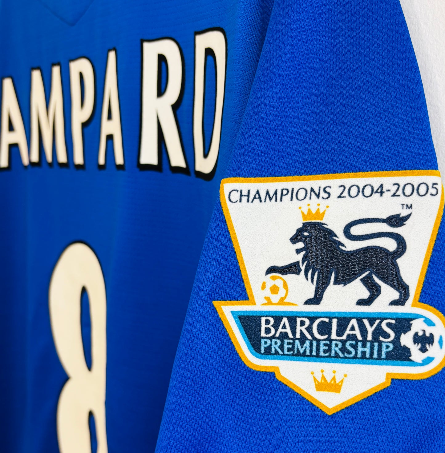 2005 2006 Chelsea Umbro Home Football Shirt LAMPARD 8 Mens Medium
