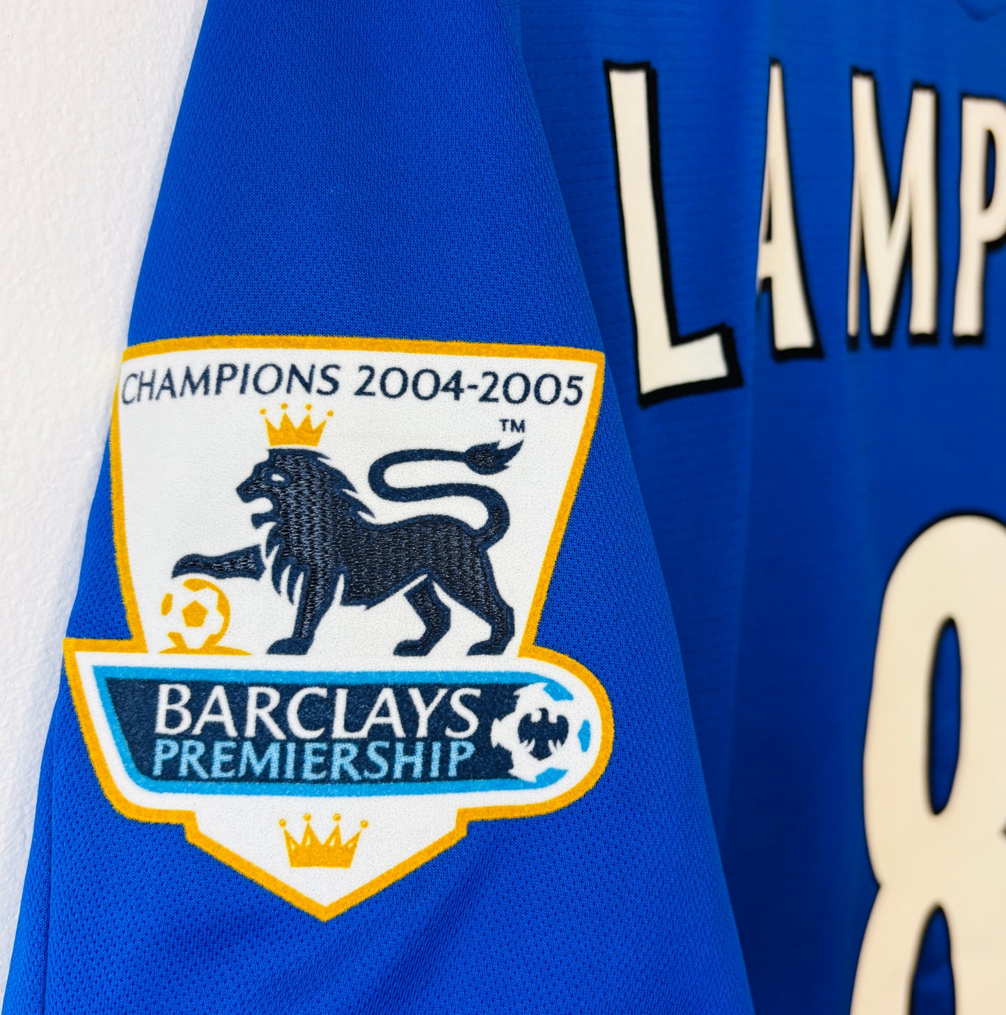 2005 2006 Chelsea Umbro Home Football Shirt LAMPARD 8 Mens Medium