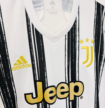 2020 2021 Juventus Adidas Home Football Shirt RONALDO 7 Men's Medium