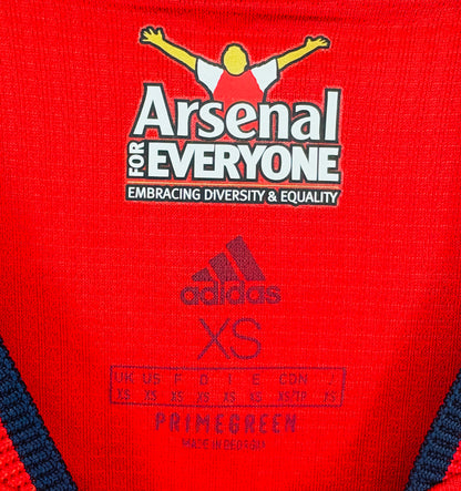 BNWT 2021 2022 Arsenal Adidas Home Authentic Football Shirt SAKA 7 Men's XS