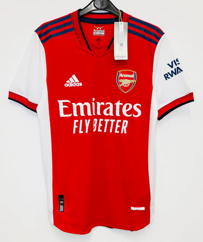 BNWT 2021 2022 Arsenal Adidas Home Authentic Football Shirt SAKA 7 Men's XS