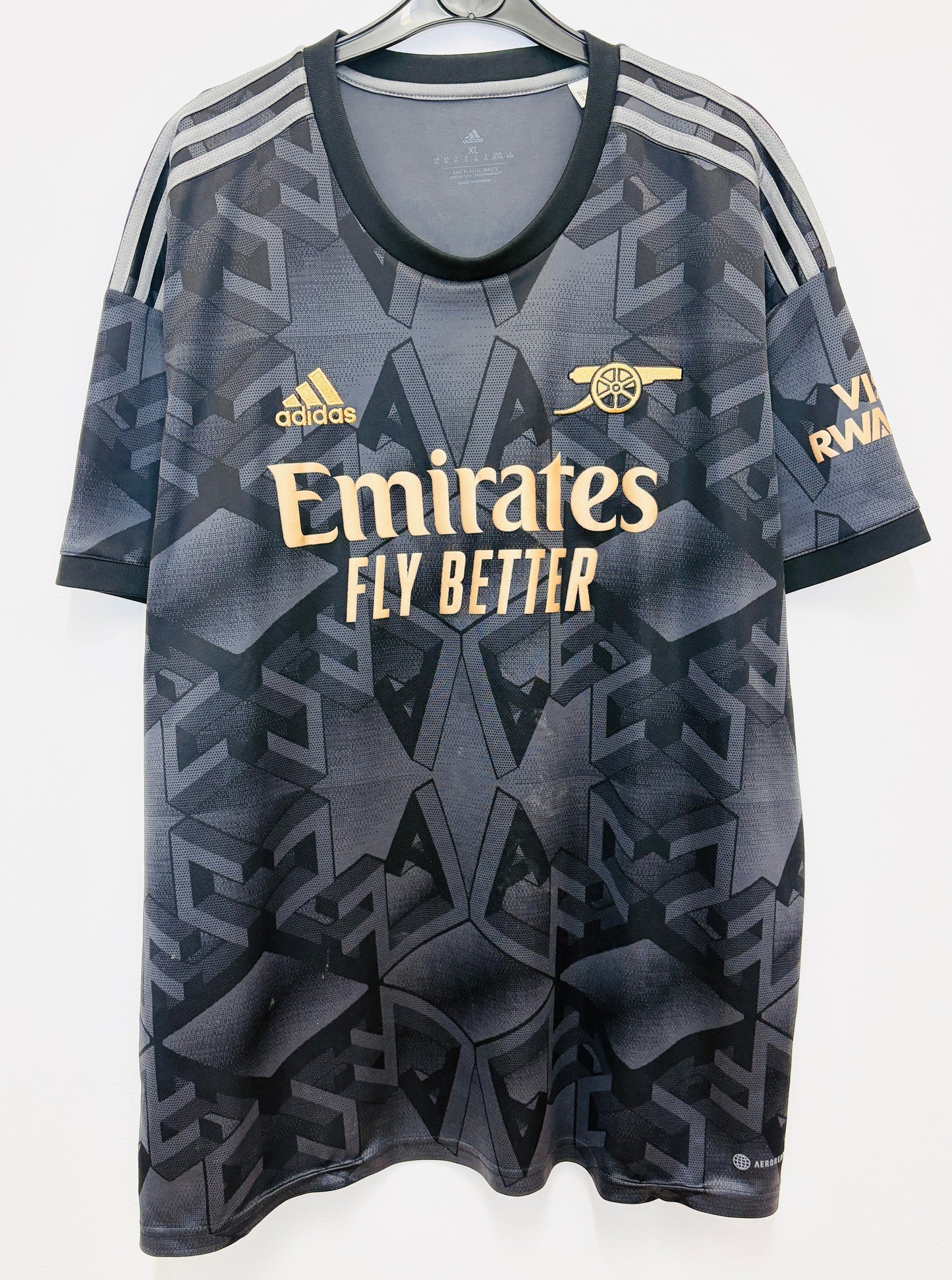 2022 2023 Arsenal Adidas Away Football Shirt SAKA 7 Men's XL
